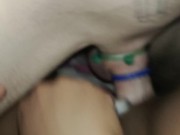 my ebony step sister talks me into cumming deep in her big ass 6/16