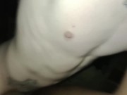 my ebony step sister talks me into cumming deep in her big ass 7/16