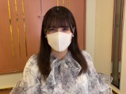 舌ピアスがエロい今ドキ女子大生の濃厚フェラ＆ごっくん①。Perverted college girl's thick blowjob and drinking sperm①。 10/16