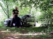 Girl Sucks My Dick Of the Forest 10/16