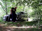 Girl Sucks My Dick Of the Forest 12/16