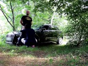 Girl Sucks My Dick Of the Forest 8/16