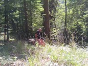 Exhibitionist Wife taking piss and cum on face 14/16