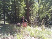 Exhibitionist Wife taking piss and cum on face 16/16