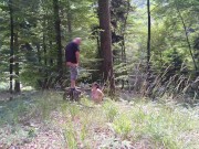 Exhibitionist Wife taking piss and cum on face 3/16