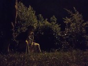 Whore Exhibitionist Wife taking piss in mouth by busy road 2/16