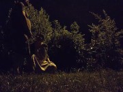 Whore Exhibitionist Wife taking piss in mouth by busy road 3/16