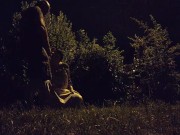 Whore Exhibitionist Wife taking piss in mouth by busy road 4/16