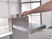 CUM4K Skinny Loud Moaning Babe Filled Up With Several Creampies 1/16