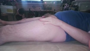 Masturbating with the fake hole made me cum fast this time