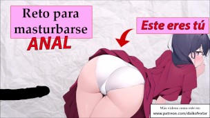 JOI Anal hentai. No voy a parar hasta reventarte.