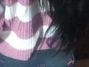 Cuándo mi esposo me da permiso y le traigo un regalito en mi interior le traigo lechita de mi amante 8/16