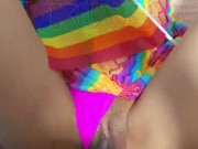 Me culie a una lesbiana del desfile Pride de la cdmx