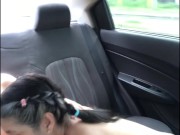 lesbians play with dildo in the car 4/16