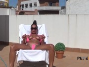 Amazing Latina in a dirty sex session with her neighbour! Kim Hot 6/16