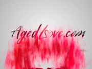 Hot redhead is fingered, then he brings his colleague into the room for a hot threesome. She takes the cock out of her pants 1/16