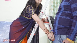 cute saree bhabhi gets naughty with her devar for rough and hard ...