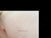 Moaning, teasing tits, and a dildo in me! 10/16