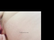 Moaning, teasing tits, and a dildo in me! 12/16