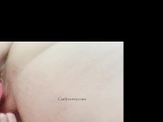 Moaning, teasing tits, and a dildo in me! 16/16