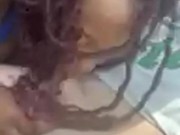 SUBSCRIBE to WHITEBOISWAG219 to keep getting content of my petite ebony step sister 5/16