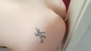 Breaking in my ass before my well hung boyfriend arrives