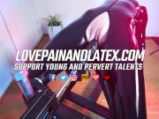 Tied Sexy Latex Girl Tied And Hard Fisted 1/16