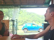 Quel porco del mio amico mi ha scopata in bagno 1/16