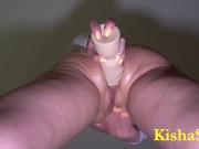 Fucked the ass with a big dildo and flowed 10/16