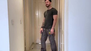 Alpha plumber humiliates beta loser & strips