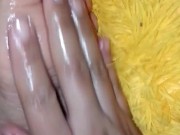 Rico masaje de pie con aceite 16/16