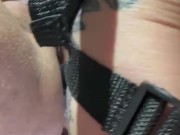 He just got to Fuck my PUSSY so now I’m going to make him pay with my STRAP ON & His tight  ASSHOLE. 3/16