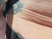 He just got to Fuck my PUSSY so now I’m going to make him pay with my STRAP ON & His tight  ASSHOLE. 4/16