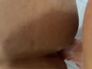 I’ll quit stretching out your little AssHole with my BIG STRAPON as soon as u give me all that CUM. 7/16