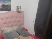 Horny babe fucks her teddy bear with a strap-on and lots of lube 5/16