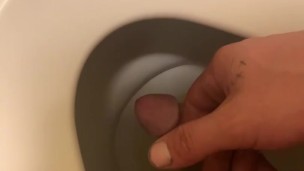 Piss with erection