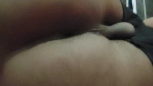 Horny sexy bottom boy ass play with finger