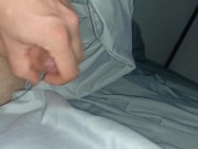 Late Night Fun With Phimosis Big Cock Closed And Tight Forskin - Coming 7/16