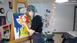 painting tricky_nymph