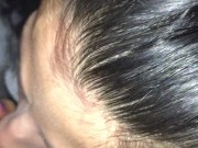 The first time amatuer latina Diamond gave me head