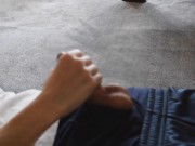 【イキ声】いつも通りのオナニー、最後はティッシュに射精・・・ - Screenshot 2 of 16 - Orgasm