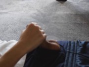 【イキ声】いつも通りのオナニー、最後はティッシュに射精・・・ - Screenshot 6 of 16 - HD