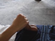 【イキ声】いつも通りのオナニー、最後はティッシュに射精・・・ - Screenshot 8 of 16 - 日本人