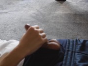 【イキ声】いつも通りのオナニー、最後はティッシュに射精・・・ - Screenshot 9 of 16 - オナニー