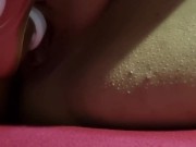 Writing dirty things at my wife's big butt 8/16