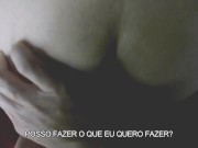 Incredibly wet while pegging my husband, my cuckold have a very tight ass 1/16