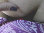 Incredibly wet while pegging my husband, my cuckold have a very tight ass 6/16