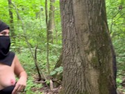 A stranger in the park fucked a Muslim girl in the mouth 11/16