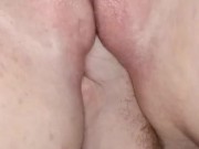 He is fisting my tight pussy so hard 4/16