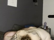 BBW stepmom MILF blowjob fingering fucking missionary cum shot your POV 9/16